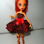 как самому сшить платье или тунику для кукол