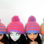 Шапочка для кукол Монстер Хай и ЕАН с помпоном-видео мастер класс