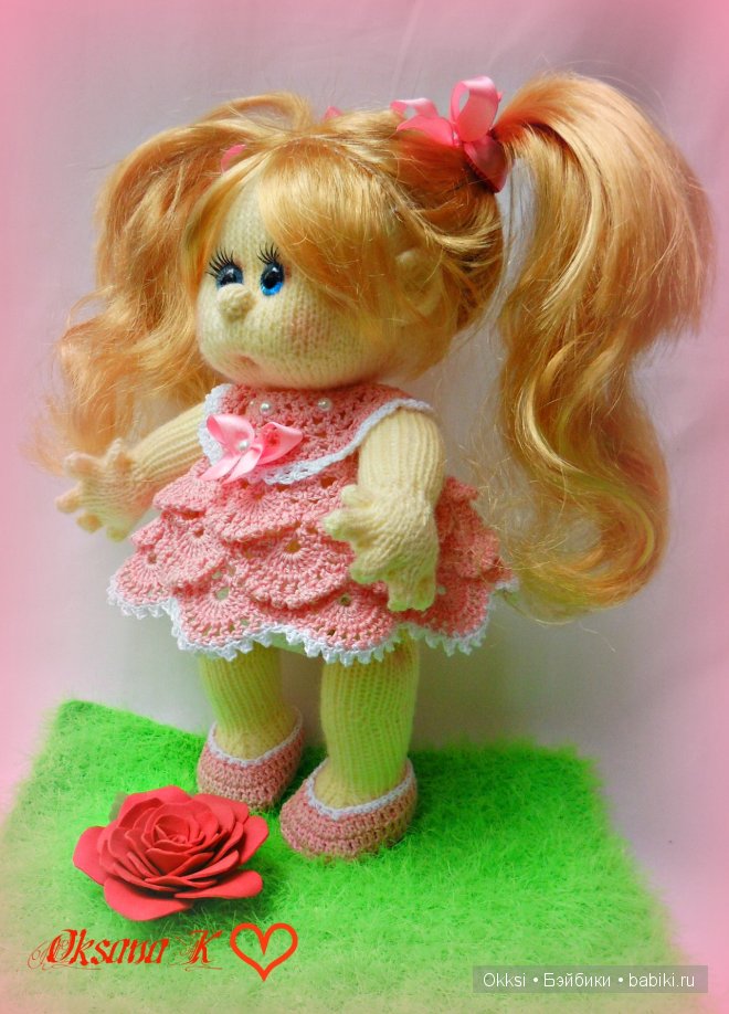 Вязаные Куклы Марины Голден