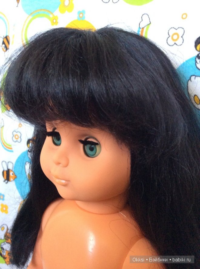 Наша любимица кукла Полина ГДР 80- х годов