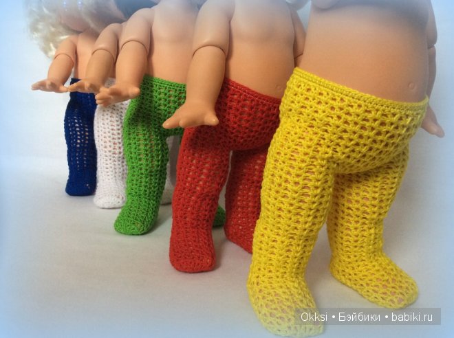 Носочно-чулочное производство. Одежда для кукол | Бэйбики Носочно-чулочное производство. Одежда для кукол (фото 3)