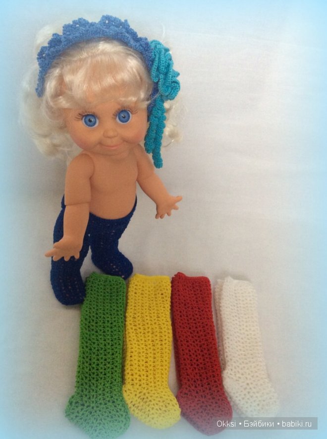 Носочно-чулочное производство. Одежда для кукол | Бэйбики Носочно-чулочное производство. Одежда для кукол (фото 8)