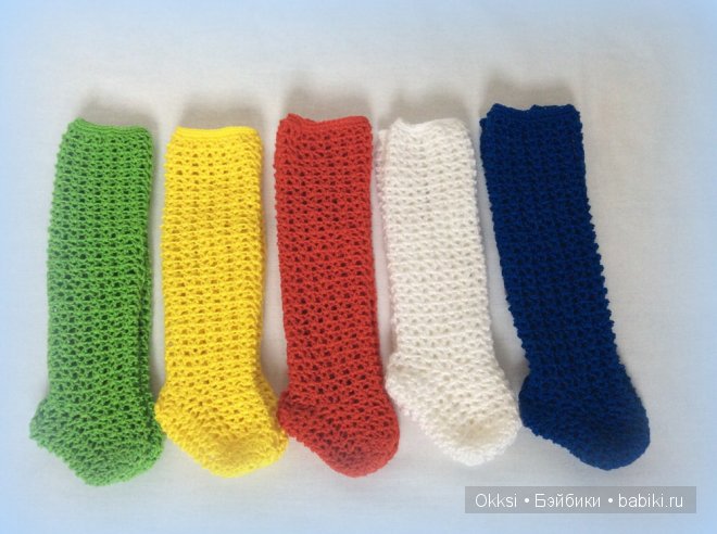 Носочно-чулочное производство. Одежда для кукол (фото 9)