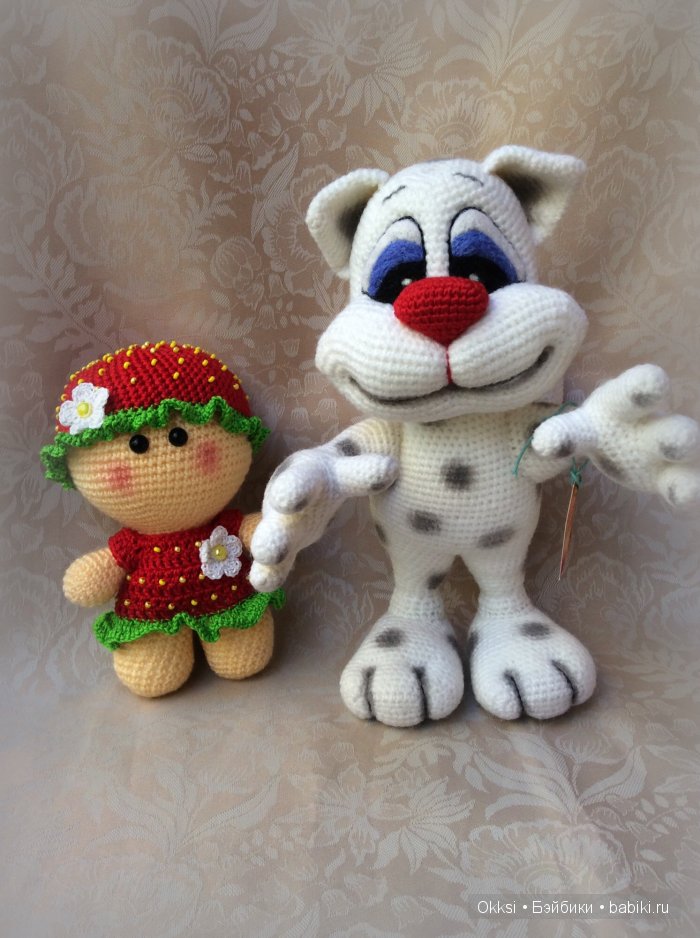 Большеголовый пупс Клубничка (фото 4)