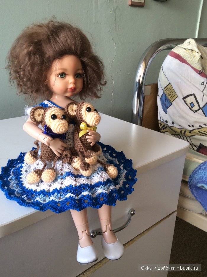 Моя Кристюша ООАК помогала мне встать на ноги после операции (фото 6)