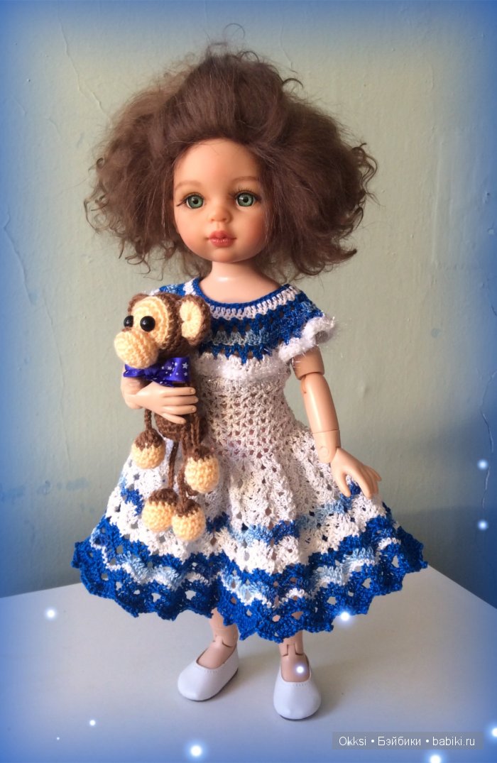 Моя Кристюша ООАК помогала мне встать на ноги после операции