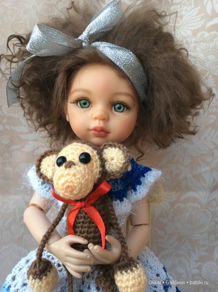 Моя Кристюша ООАК помогала мне встать на ноги после операции