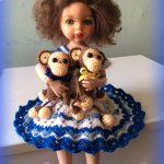 Моя Кристюша ООАК помогала мне встать на ноги после операции