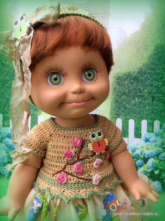 Совиная история — Куклы Galoob Baby Face (Фейсинки): винтаж 90 (фото 4)