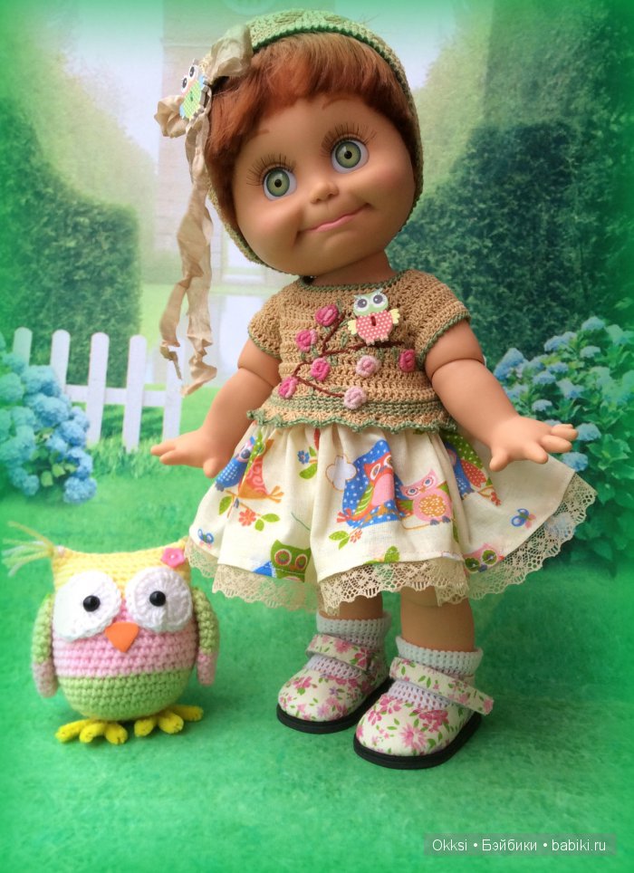 Совиная история — Куклы Galoob Baby Face (Фейсинки): винтаж 90 (фото 2)