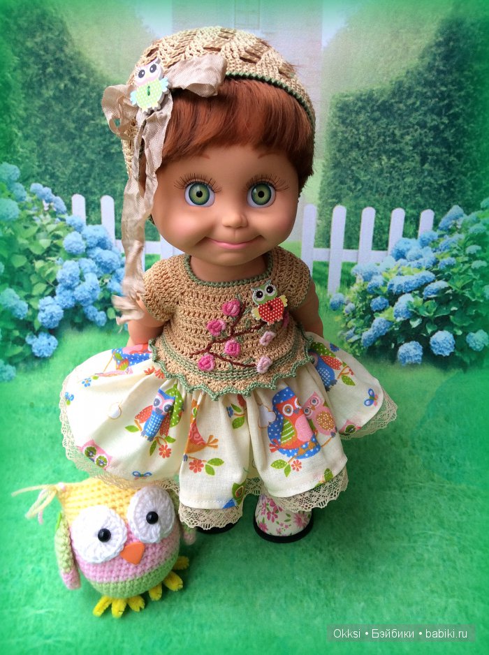 Совиная история — Куклы Galoob Baby Face (Фейсинки): винтаж 90 (фото 5)