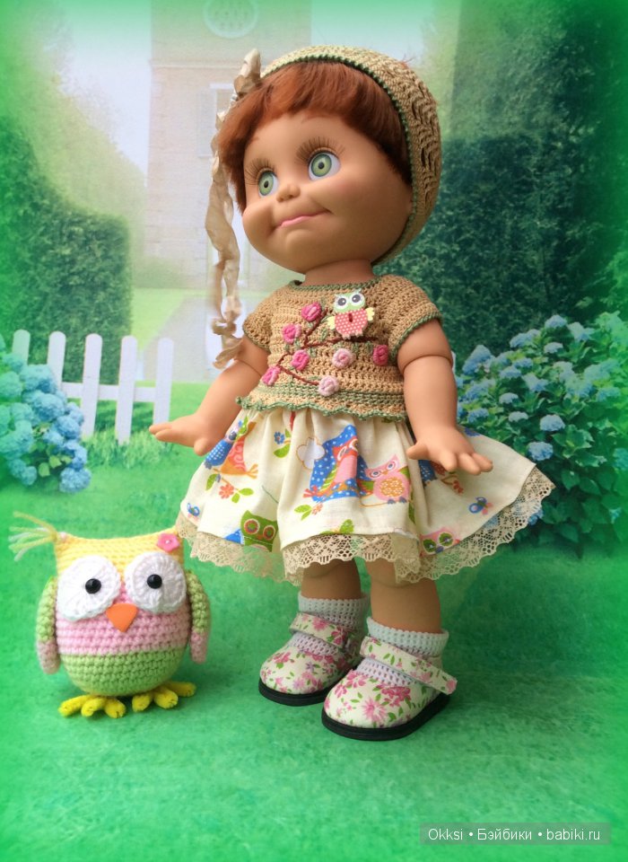 Совиная история — Куклы Galoob Baby Face (Фейсинки): винтаж 90