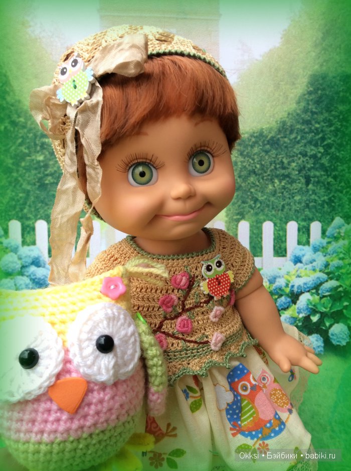 Совиная история — Куклы Galoob Baby Face (Фейсинки): винтаж 90 (фото 9)
