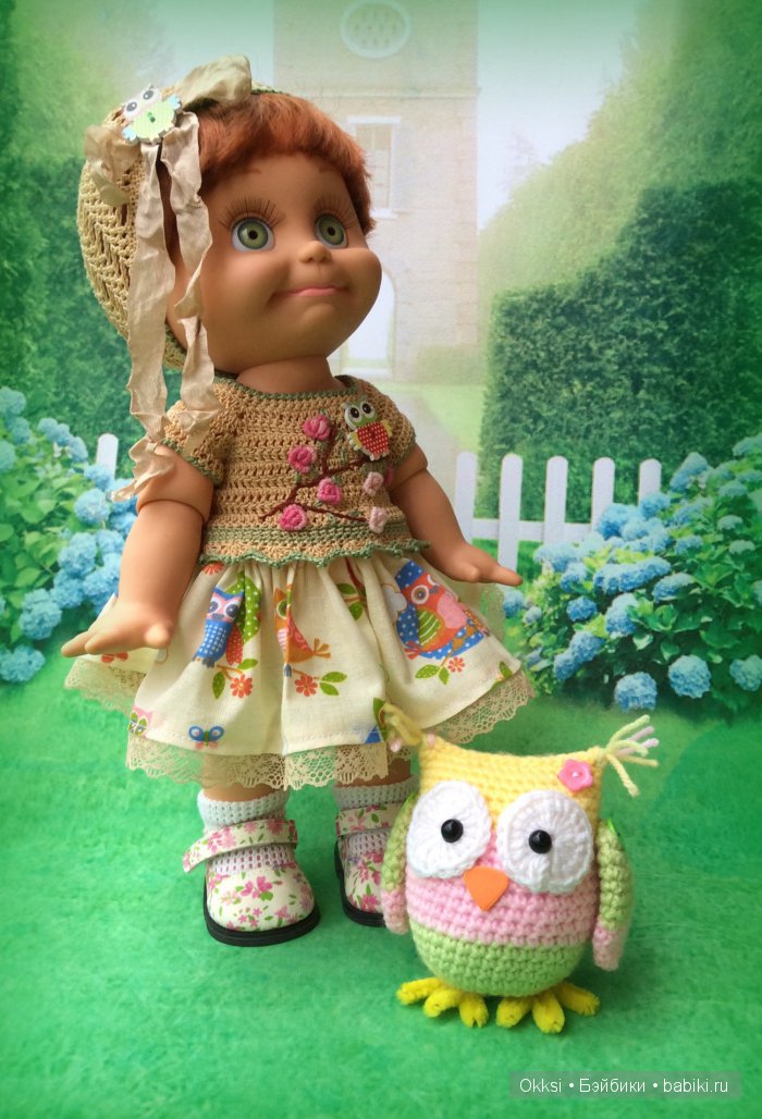 Совиная история — Куклы Galoob Baby Face (Фейсинки): винтаж 90 (фото 3)