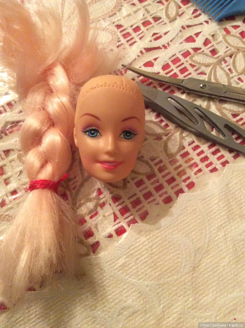 ООАК старенькой куклы Барби (фото 4)
