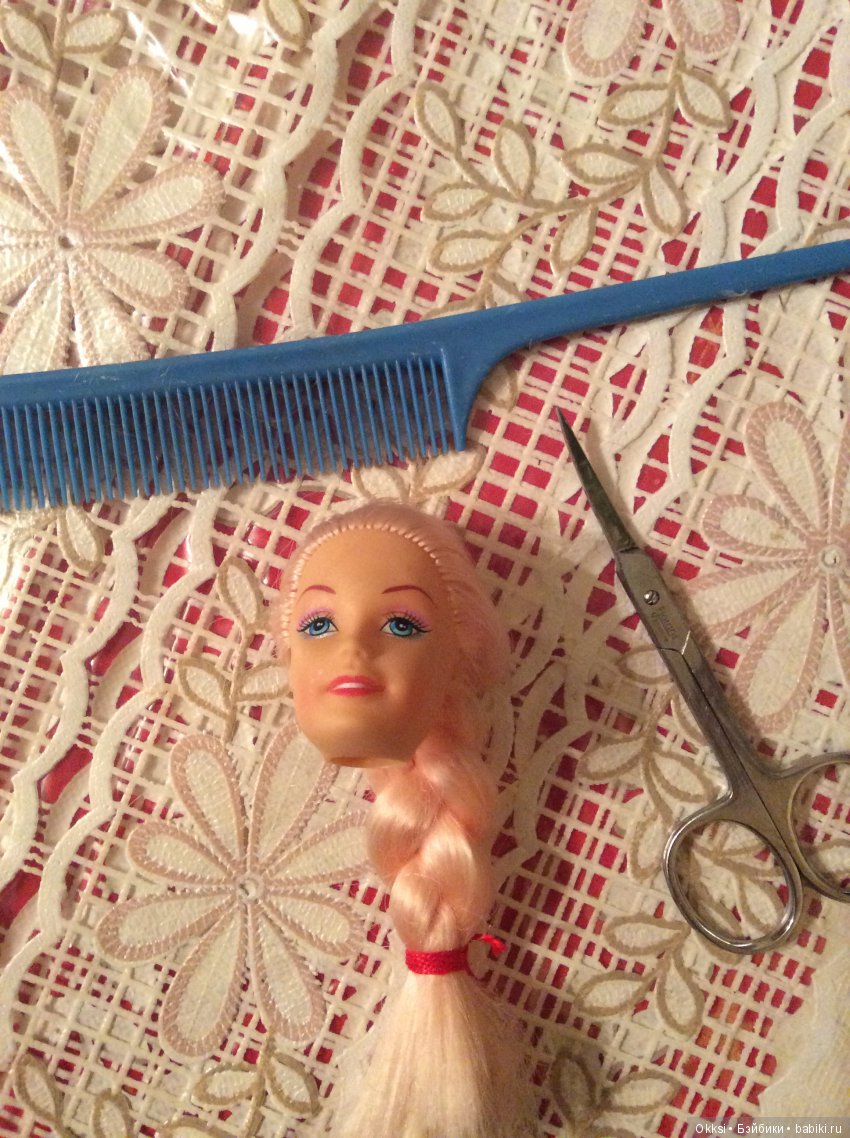 ООАК старенькой куклы Барби (фото 3)