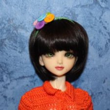 Скромная девочка