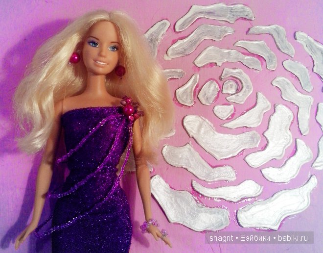 Обновки. Вечернее платье — Одежда и обувь для кукол своими руками: фото (фото 4)