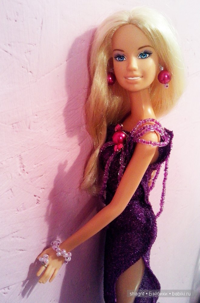 Обновки. Вечернее платье — Одежда и обувь для кукол своими руками: фото (фото 3)