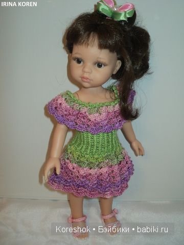 Мои Паолки.Нежная Кэрол — Одежда и обувь для кукол своими руками: фото (фото 7)