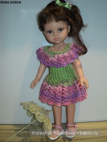 Мои Паолки.Нежная Кэрол — Одежда и обувь для кукол своими руками: фото (фото 9)