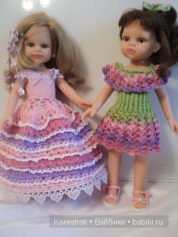 Мои Паолки.Нежная Кэрол — Одежда и обувь для кукол своими руками: фото