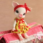 Сумочка-переноска для маленькой БЖД куколки