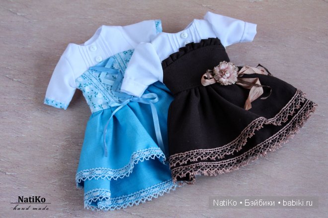 Одежда и обувь для БЖД куколок от NatiKo