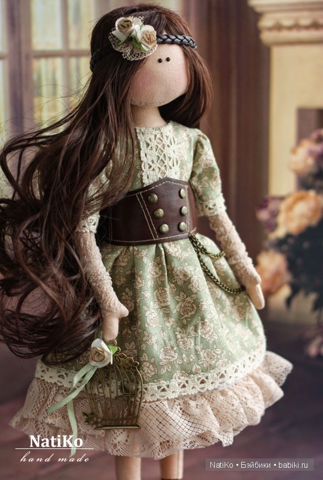 Мои самые любимые работы. Текстильные куклы (фото 6)