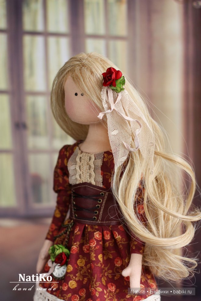 Мои самые любимые работы. Текстильные куклы (фото 8)