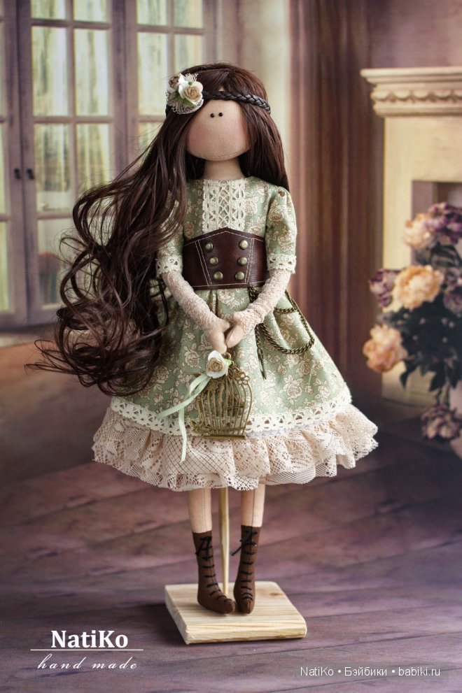 Мои самые любимые работы. Текстильные куклы (фото 4)