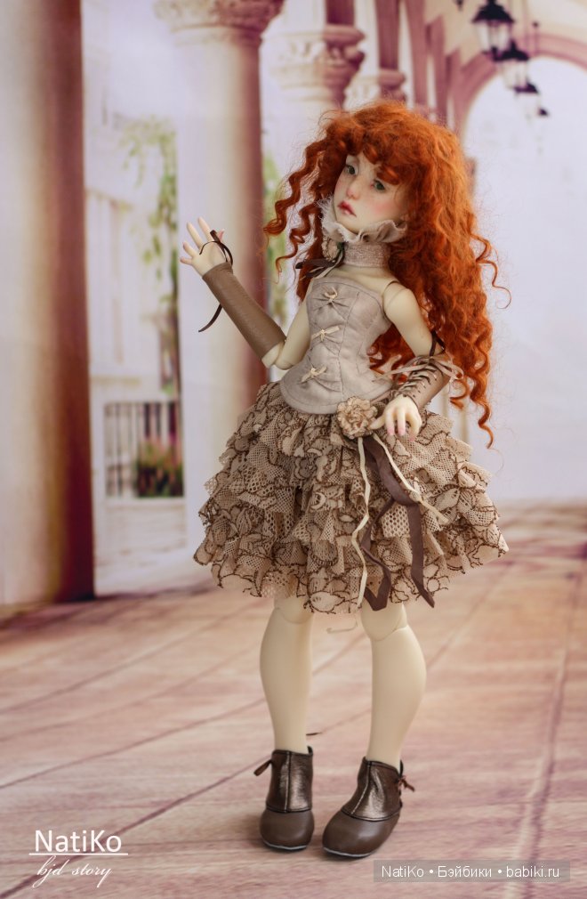 Аутфит для Lillycat Manon "Молочный шоколад" (фото 3)