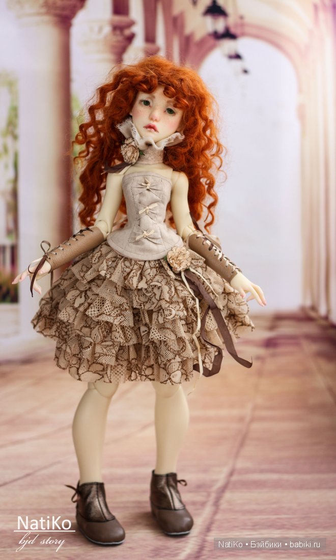 Аутфит для Lillycat Manon "Молочный шоколад"