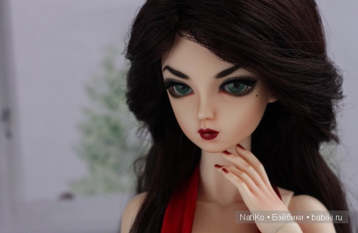 Женщина-вамп — Гибридизация кукол BJD (БЖД): пересадка головы (фото 3)