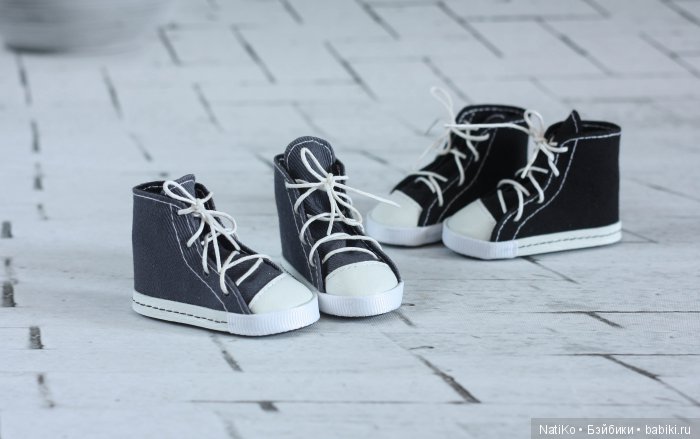 Кеды. Прям совсем разные — Одежда и обувь для кукол BJD (БЖД): 1/3 (фото 10)