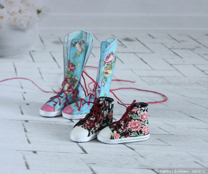 Кеды. Прям совсем разные — Одежда и обувь для кукол BJD (БЖД): 1/3 (фото 9)