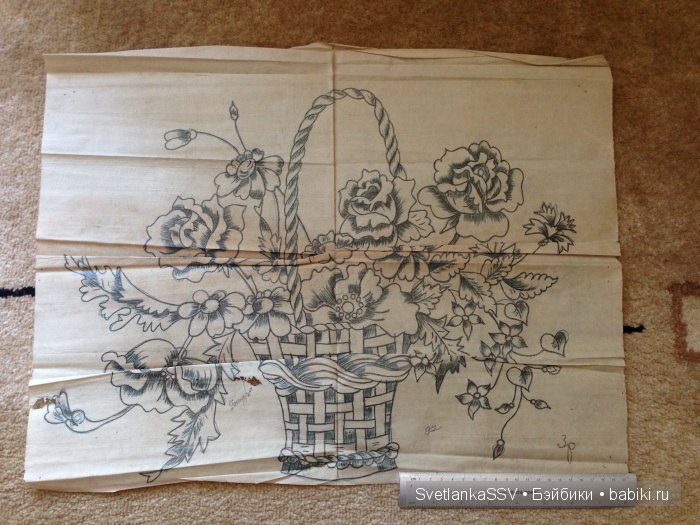 Вышивка прошлого века. Довоенная, военных лет и мирного времени