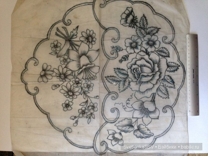 Вышивка прошлого века. Довоенная, военных лет и мирного времени (фото 6)