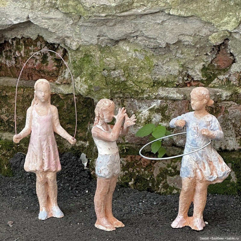 Работы Нади Лихогруд — Лепка авторских кукол: полимерная глина