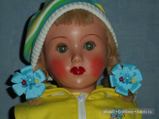 Старинная кукла СССР Света
