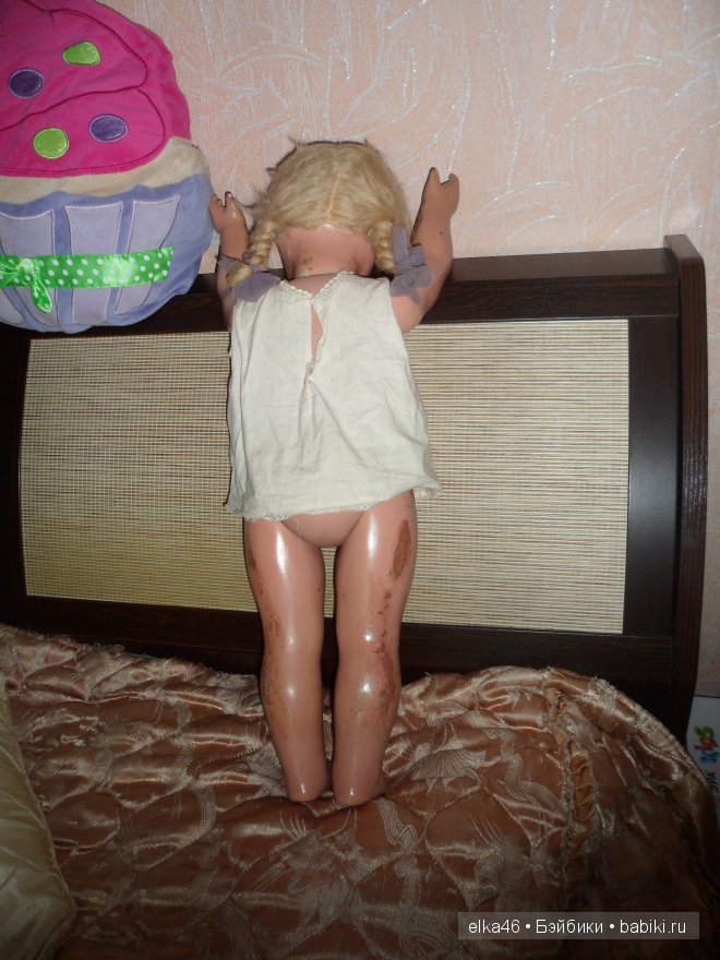 Старинная кукла СССР Света (фото 4)