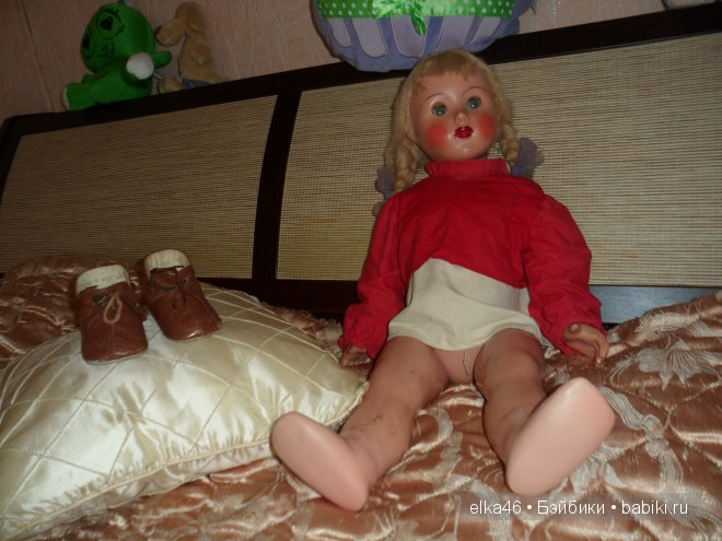 Старинная кукла СССР Света (фото 3)
