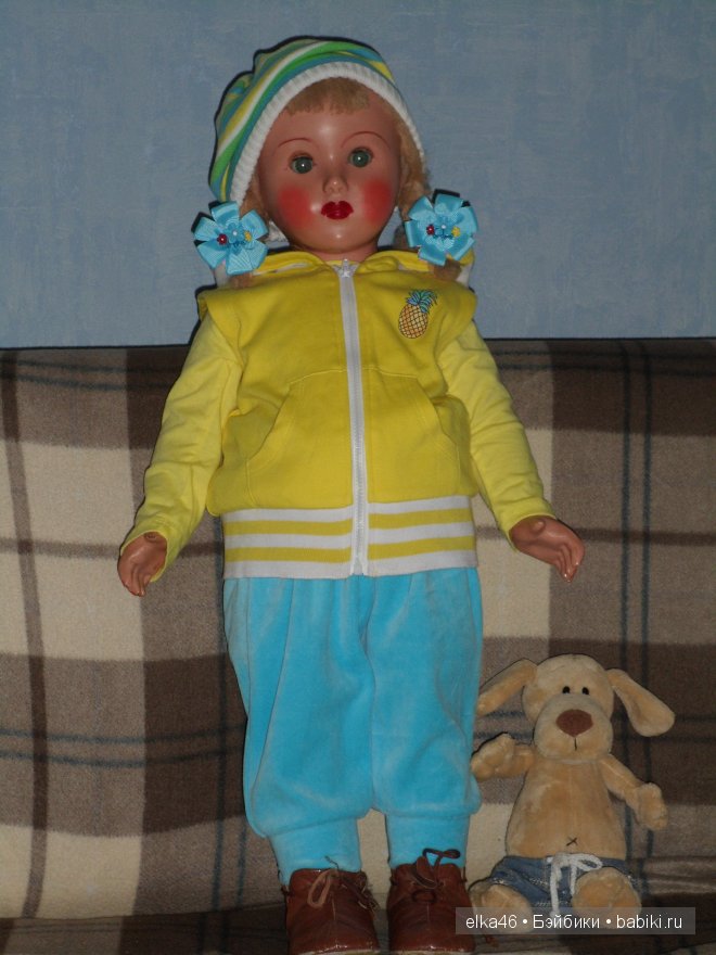 Старинная кукла СССР Света