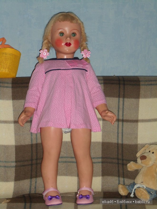 Старинная кукла СССР Света