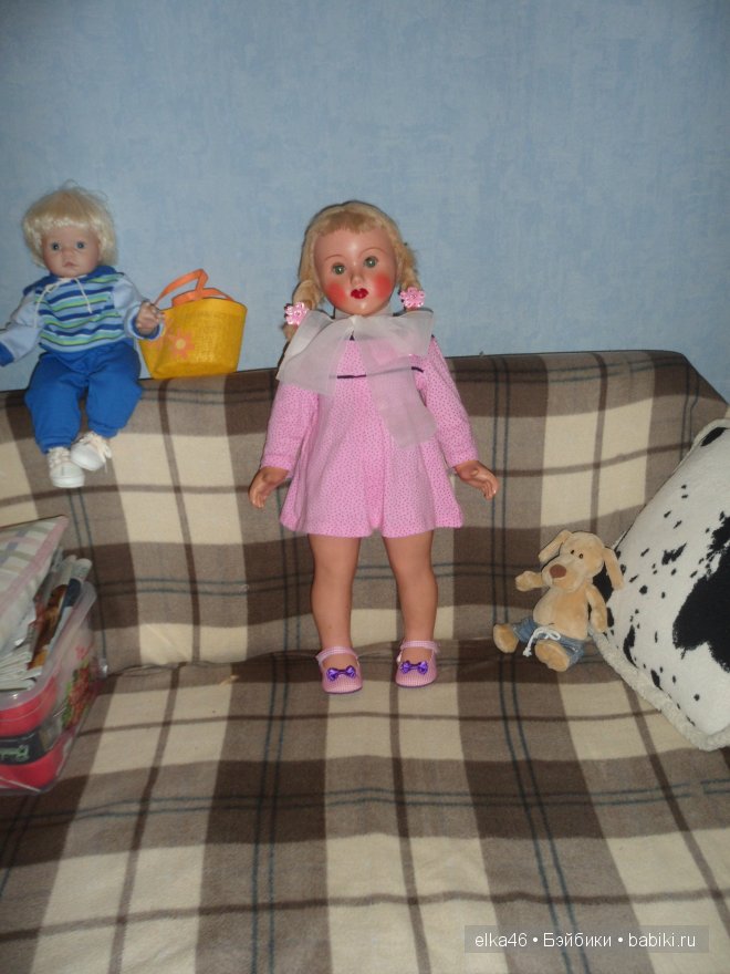 Старинная кукла СССР Света