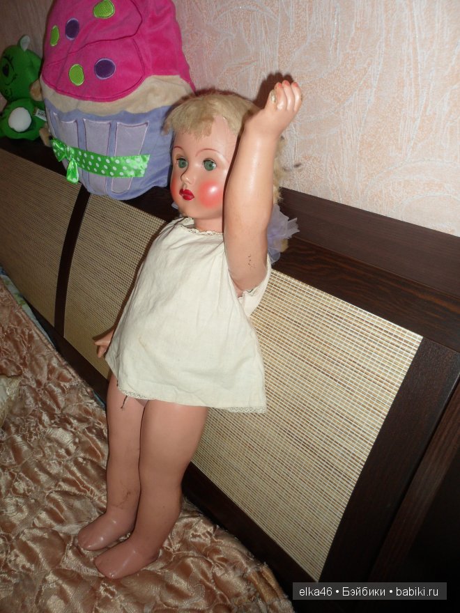 Старинная кукла СССР Света (фото 5)