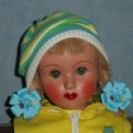 Старинная кукла СССР Света