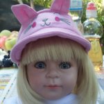 Марта (кукла Adora) на природе