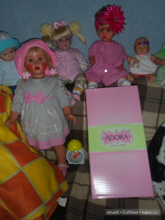 Рыжулька Алиса приехала, кукла Адора