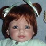 Рыжулька Алиса приехала, кукла Адора